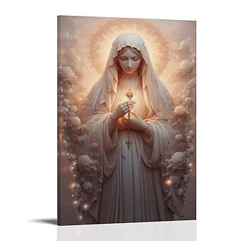 Amazon.co.jp: 美しい聖母マリアのポスター ポスター装飾絵画